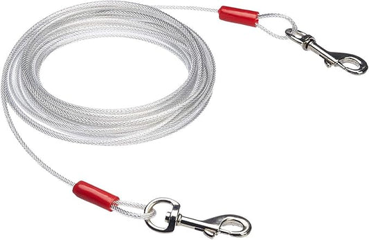 Stainless Steel Wire Pet Leash (High - Strength, Bite - Resistant & Wear - Resistant, Suitable for Large & Medium - Sized Dogs)